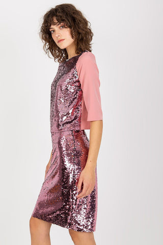 Lakerta Sequined Blouse - Hot Girl Apparel