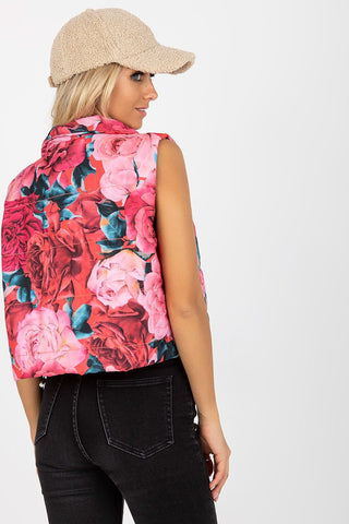 Gilet Relevance Floral Quilted Vest