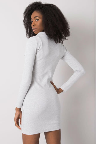 Rue Paris Long Sleeve Bodycon Mini Dress