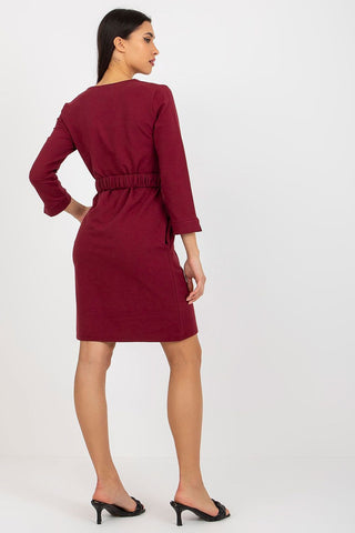 Och Bella Belted Mini Dress With Pockets - Hot Girl Apparel