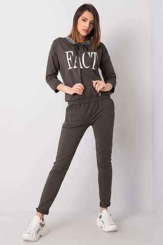 Relevance Fact Statement Hoodie And Jogger Set - Hot Girl Apparel