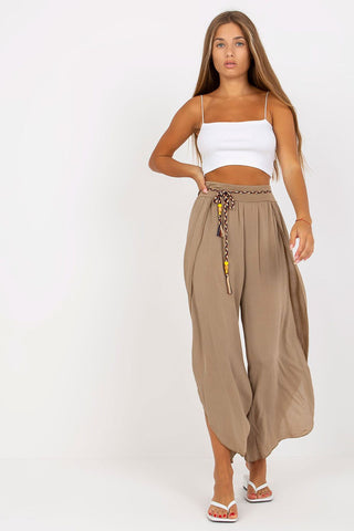 Och Bella Wide Leg Loose Boho Pants