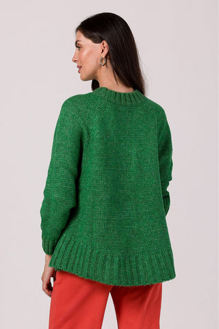 BE Knit Crew Neck Loose Fit Sweater