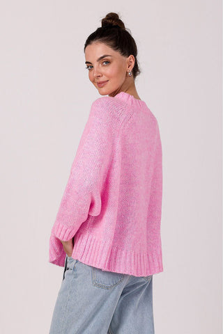 BE Knit Crew Neck Loose Fit Sweater