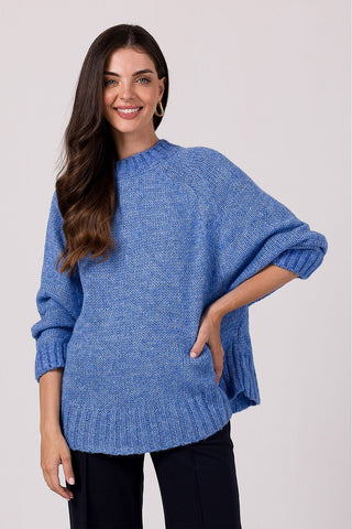 BE Knit Crew Neck Loose Fit Sweater