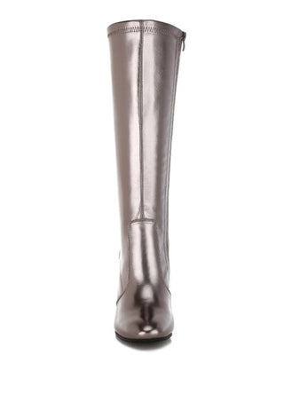 Hot Girl X London Rag Halara Metallic Long Boots