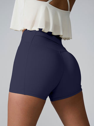 Hot Girl High Waist Secret Pocket Active Shorts - Hot Girl Apparel