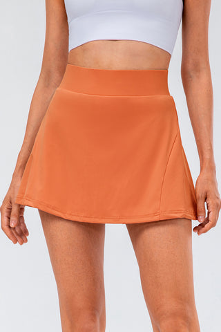 Hot Girl High Waist Pleated Active Lined Skirt - Hot Girl Apparel