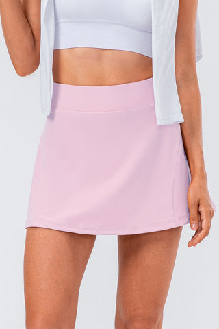 Hot Girl High Waist Pleated Active Lined Skirt - Hot Girl Apparel