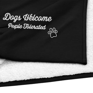 Cozy Bliss Premium Embroidered Sherpa Blanket - Hot Girl Apparel