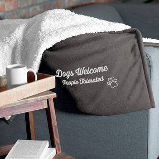 Cozy Bliss Premium Embroidered Sherpa Blanket - Hot Girl Apparel