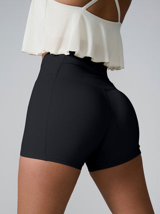 Hot Girl High Waist Secret Pocket Active Shorts - Hot Girl Apparel