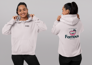 Hot Girl Famous Fleece Hoodie - Hot Girl Apparel