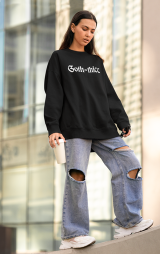 Hot Girl Gotthicc Embroidered Sweatshirt - Hot Girl Apparel