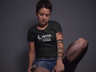 Hot Girl Moon Doll Organic Cotton T-shirt - Hot Girl Apparel