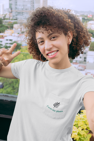 Hot Girl Plants Garment-Dyed Pocket Tee - Hot Girl Apparel