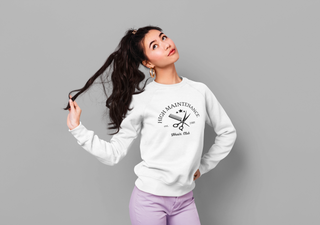 Hot Girl Hair Club Women's Embroidered Sweatshirt - Hot Girl Apparel