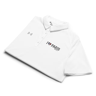 Hot Girl LOVE PARIS Under Armour® Women’s Polo In White