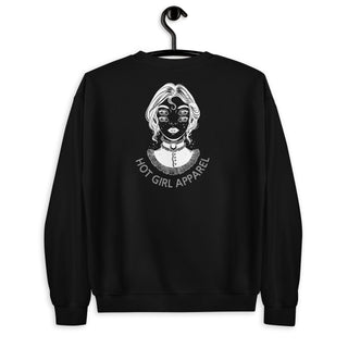 Hot Girl Goth Princess Embroidered Sweatshirt - Hot Girl Apparel