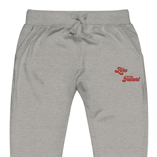 Hot Girl Zero Talent Fleece Embroidered Sweatpants - Hot Girl Apparel