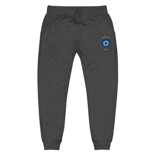 Hot Girl Evil Eye Fleece Emboirdered Sweatpants - Hot Girl Apparel