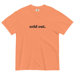 Hot Girl Sold Out Garment-Dyed Heavyweight Emroidered T-shirt - Hot Girl Apparel