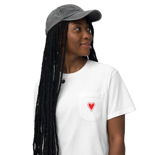 Hot Girl Self Love Garment-Dyed Pocket T-shirt - Hot Girl Apparel