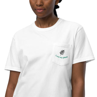 Hot Girl Plants Garment-Dyed Pocket Tee - Hot Girl Apparel