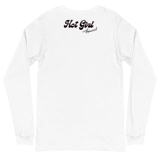 Hot Girl Famous Embroidered Long Sleeve Tee - Hot Girl Apparel