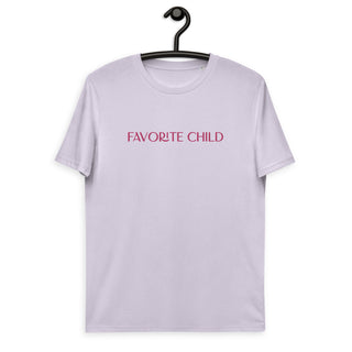 Hot Girl Favorite Child Organic Embroidered Women's T-shirt - Hot Girl Apparel