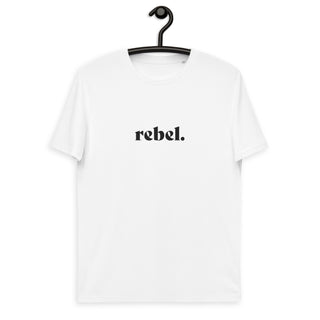 Hot Girl Rebel Organic Embroidered T-shirt - Hot Girl Apparel