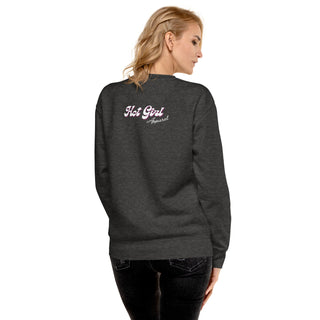 Hot Girl Expensive GF Embroidered Sweatshirt - Hot Girl Apparel