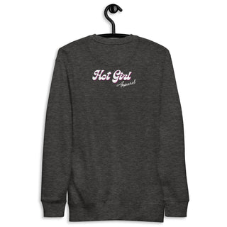 Hot Girl Expensive Wife Embroidered Sweatshirt - Hot Girl Apparel