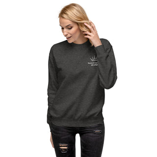 Hot Girl Expensive Wife Embroidered Sweatshirt - Hot Girl Apparel