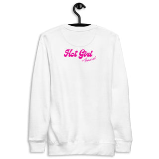 Hot Girl Expensive Wife Embroidered Sweatshirt - Hot Girl Apparel