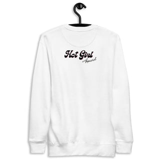 Hot Girl Strawberry Embroidered Premium Sweatshirt - Hot Girl Apparel