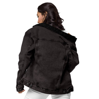 Hot Girl Denim Sherpa Jacket - Hot Girl Apparel