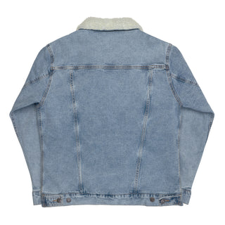 Hot Girl Denim Sherpa Jacket - Hot Girl Apparel