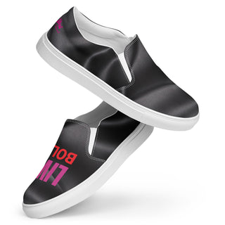Hot Girl Live Bold Slip-On Canvas Shoes - Hot Girl Apparel