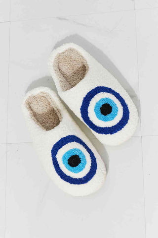 Hot Girl Evil Eye Plush Slipper - Hot Girl Apparel