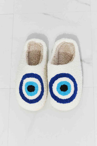 Hot Girl Evil Eye Plush Slipper - Hot Girl Apparel